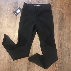 Black/Mesh Fashion Nova Leggings